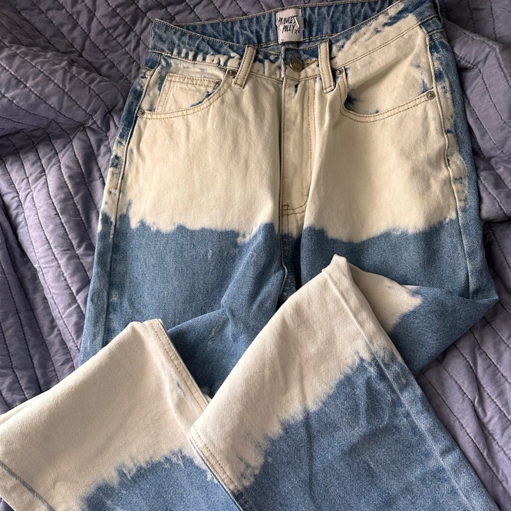 Princess Polly bleach wash jeans